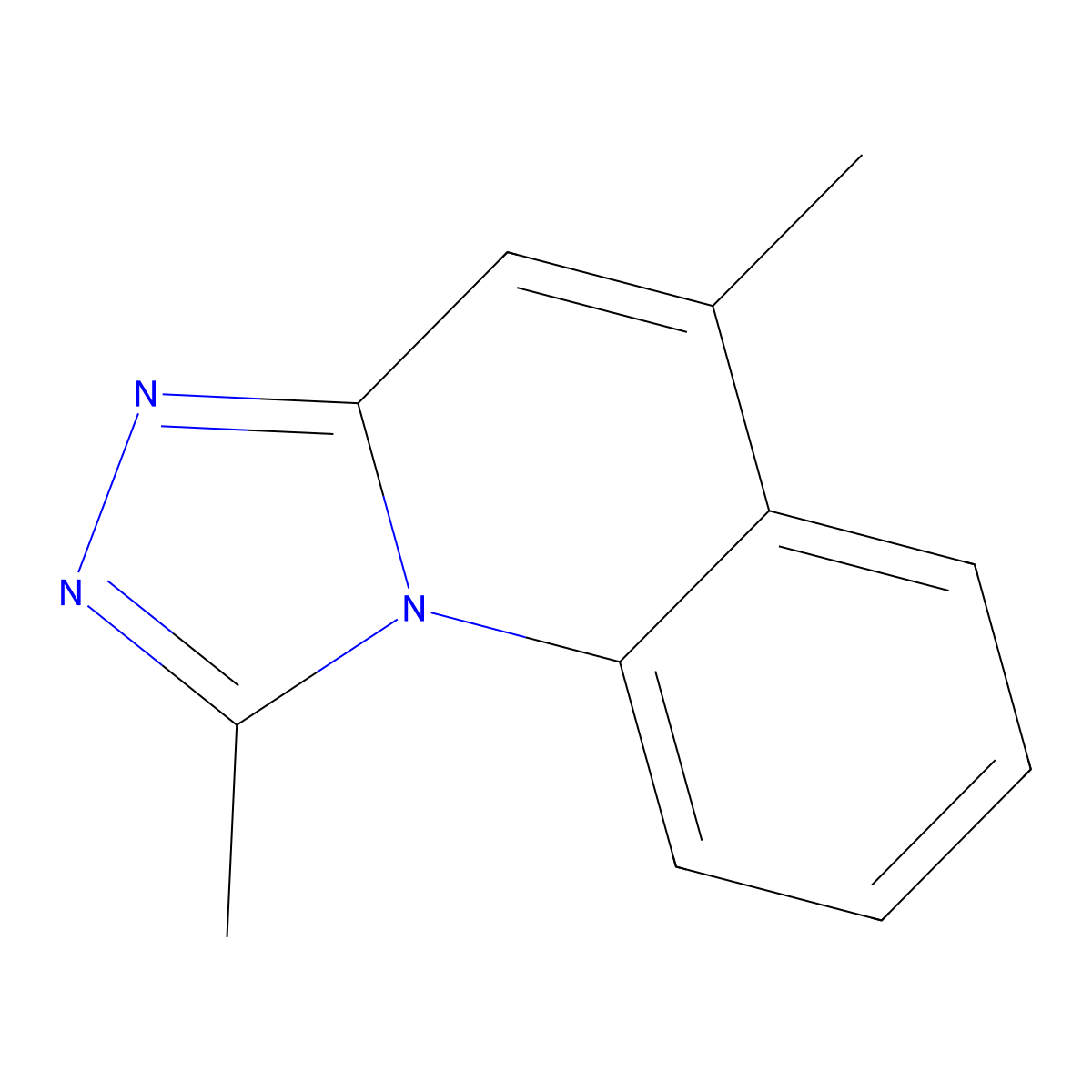 1,5-Dimethyl-[1,2,4]triazolo[4,3-a]quinoline molecular structure, CAS 35359-26-3