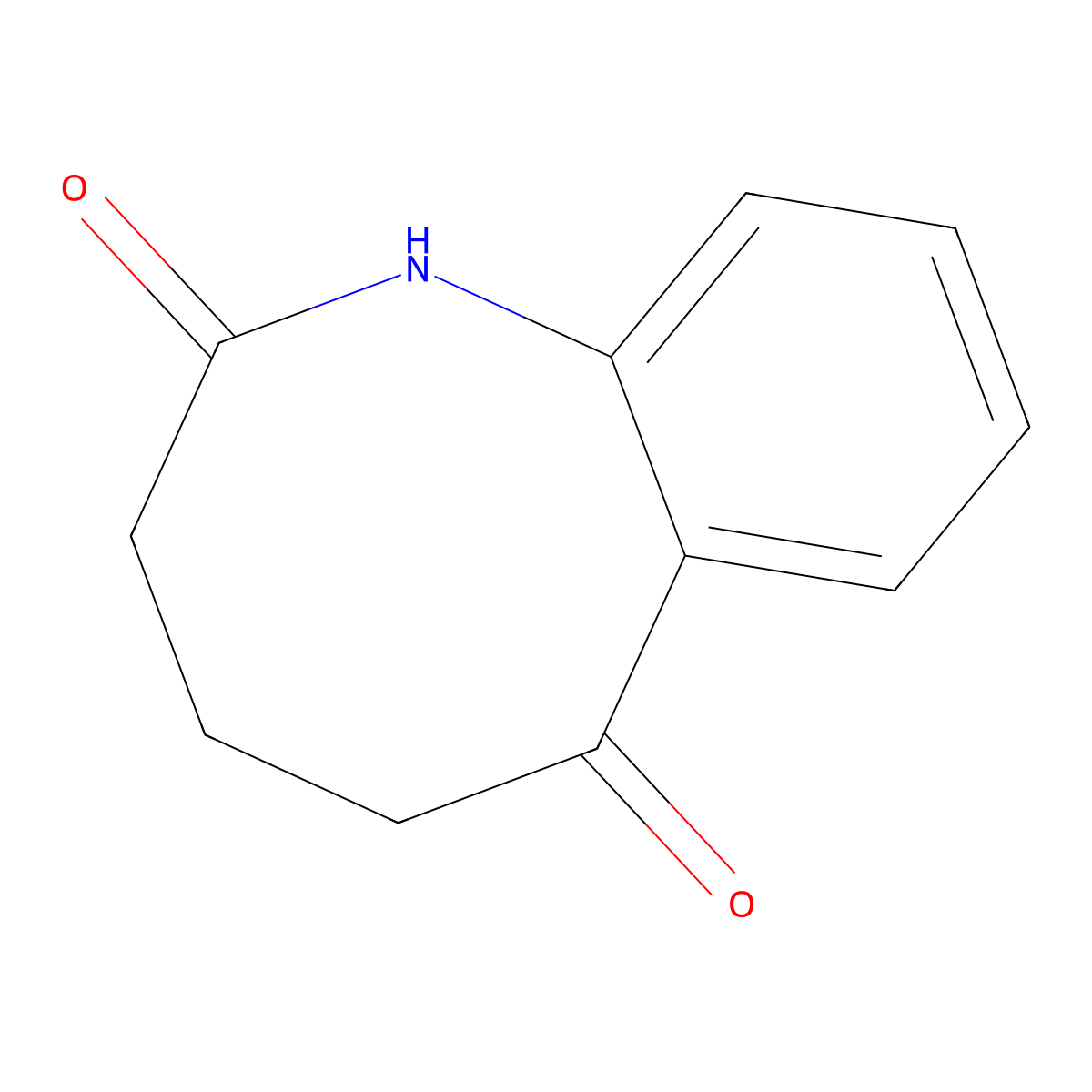 1-Benzazocine-2,6(1H,3H)-dione, 4,5-dihydro- molecular structure, CAS 35402-59-6