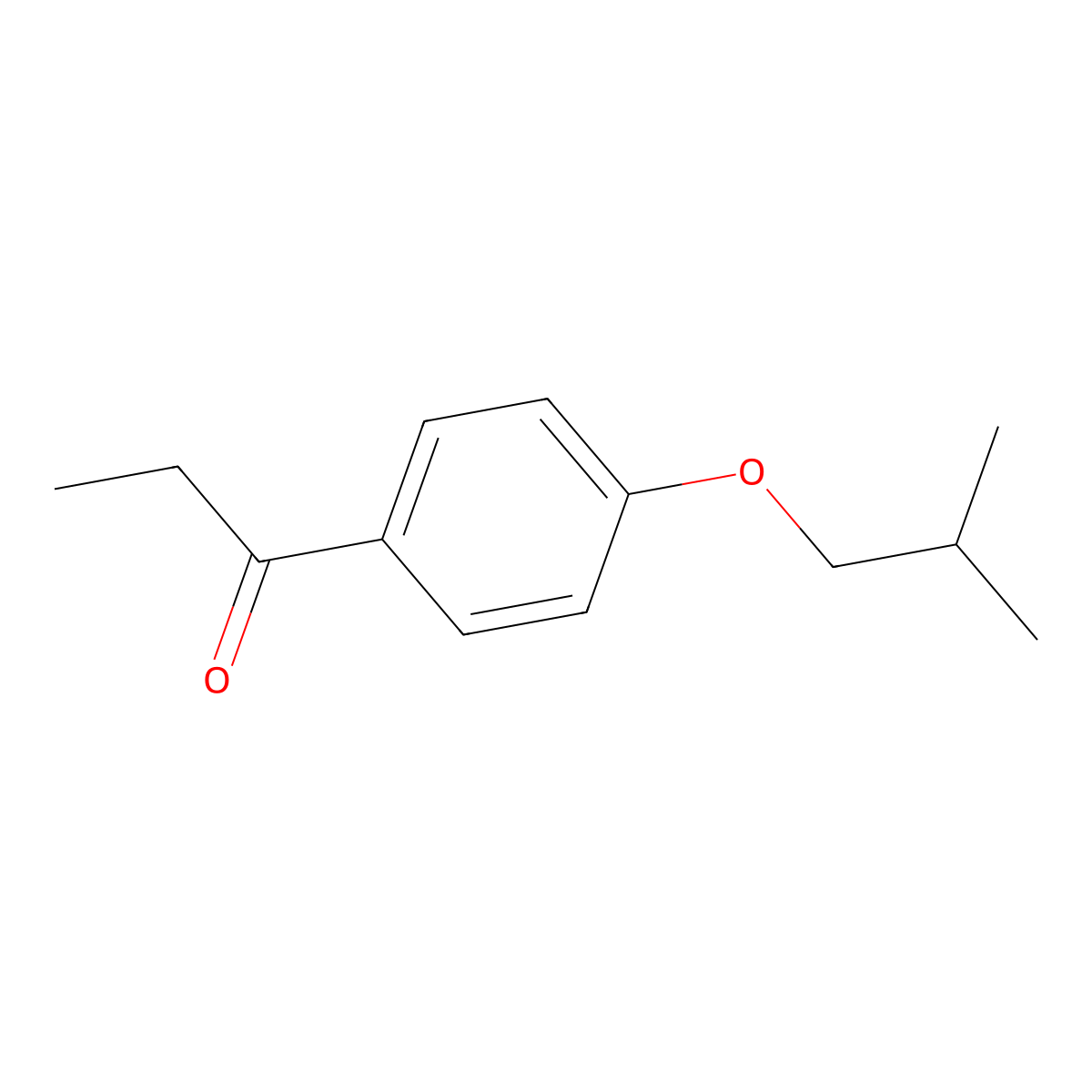 1-(4-Isobutoxyphenyl)propan-1-one molecular structure, CAS 354539-62-1