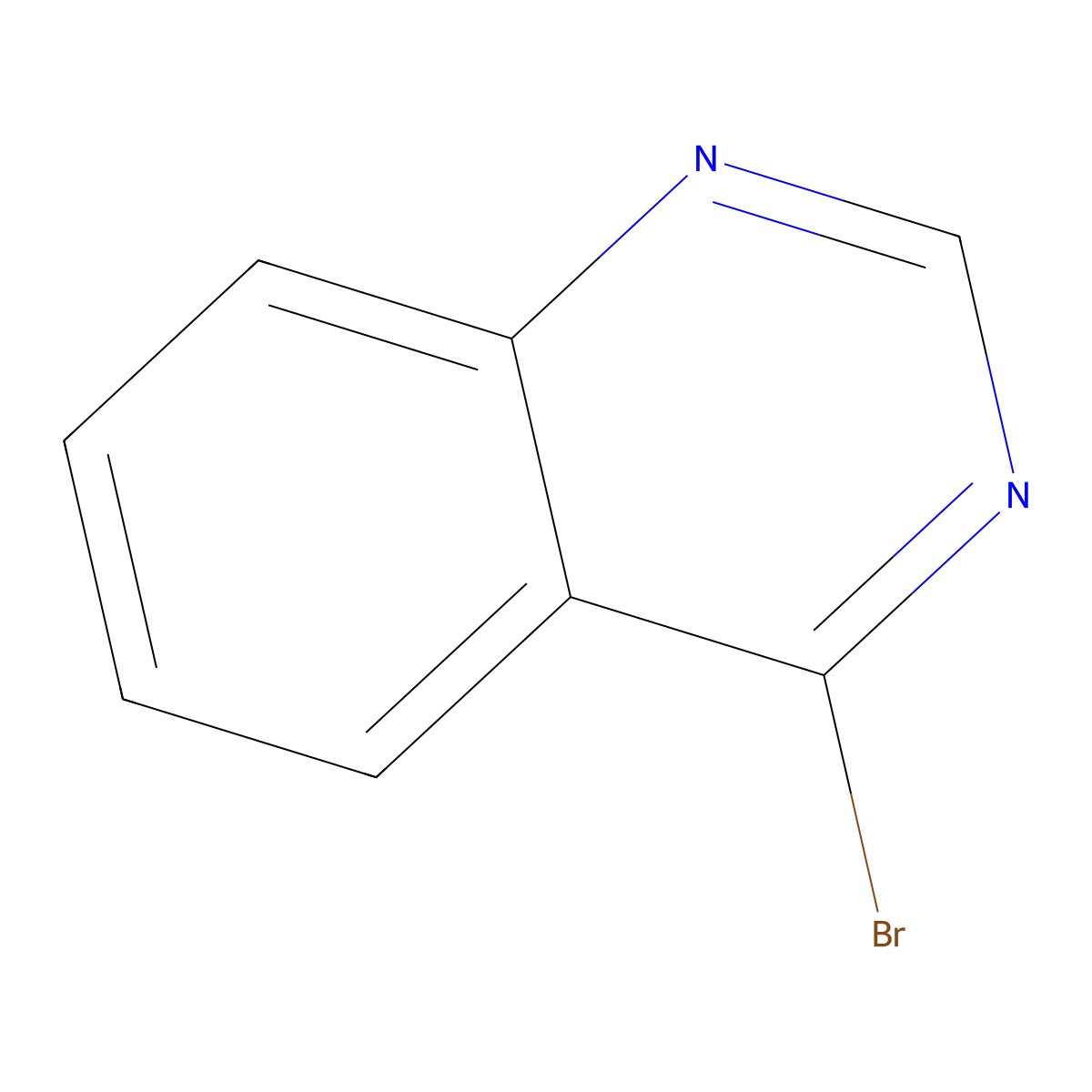 4-Bromoquinazoline molecular structure, CAS 354574-59-7