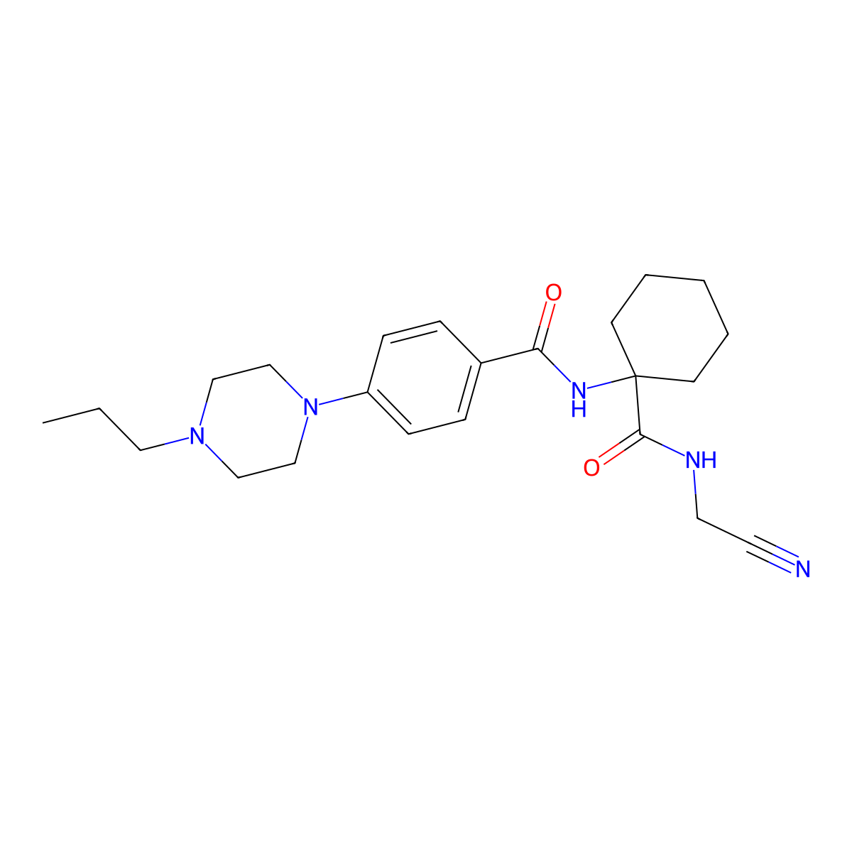 Balicatib molecular structure, CAS 354813-19-7