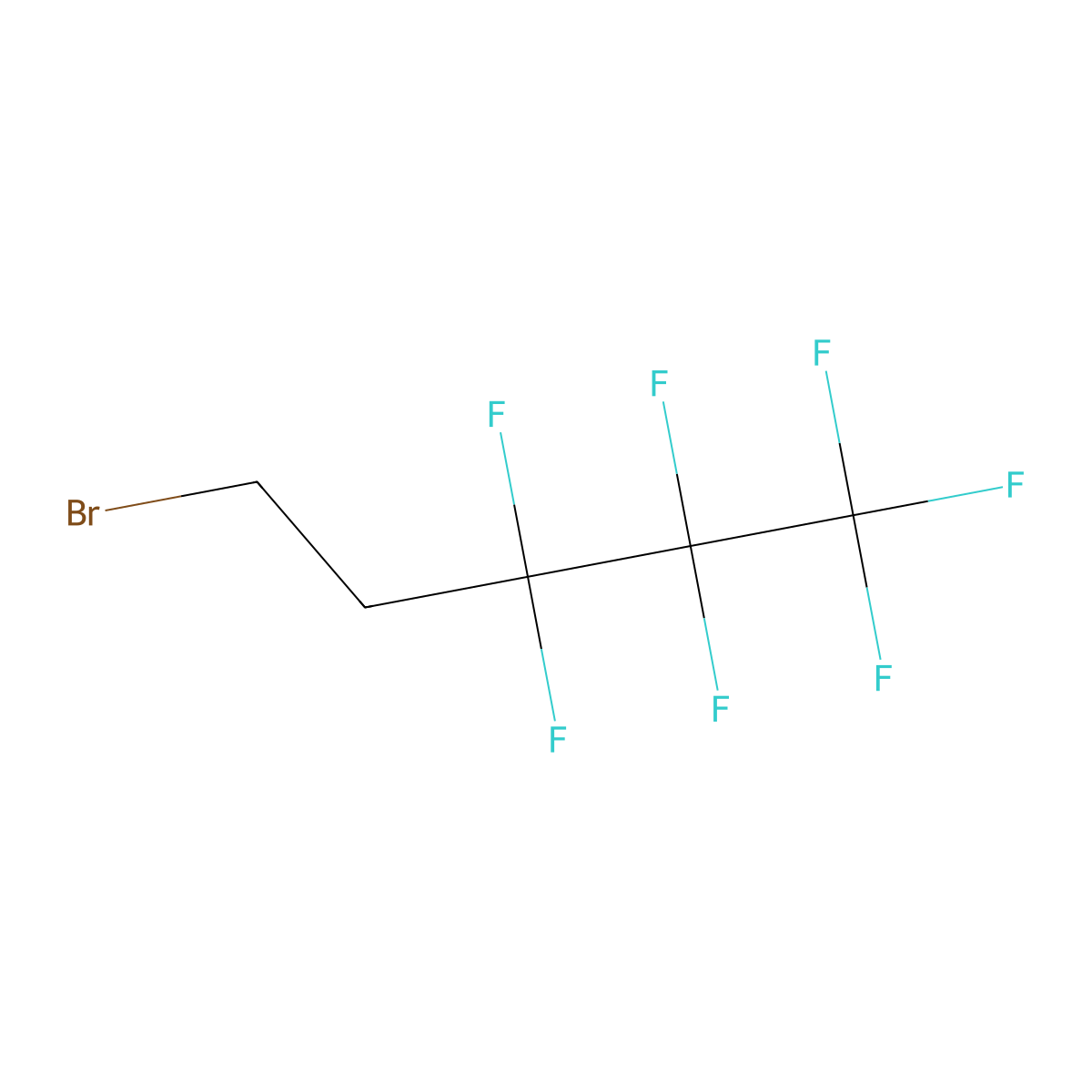 5-Bromo-1,1,1,2,2,3,3-heptafluoropentane molecular structure, CAS 355-94-2