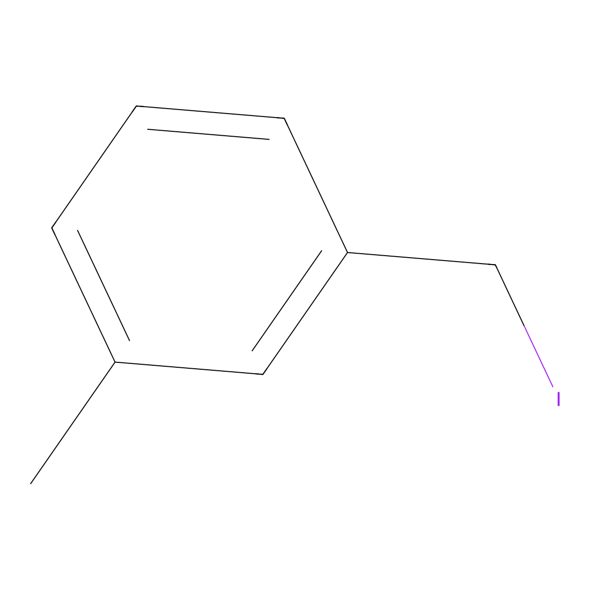 1-(Iodomethyl)-3-methylbenzene molecular structure, CAS 35509-94-5