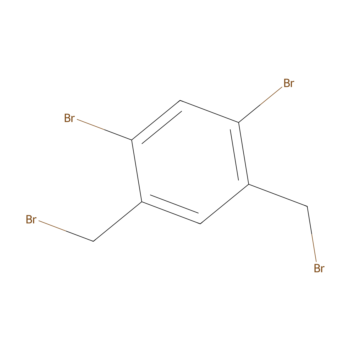 1,5-Dibromo-2,4-bis(bromomethyl)benzene molecular structure, CAS 35510-03-3