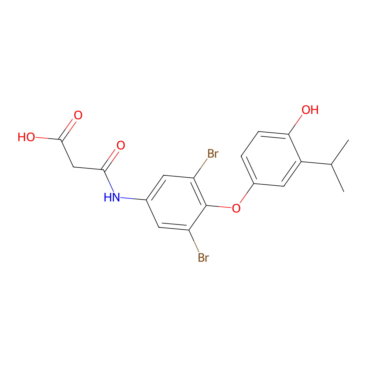 Eprotirome molecular structure, CAS 355129-15-6