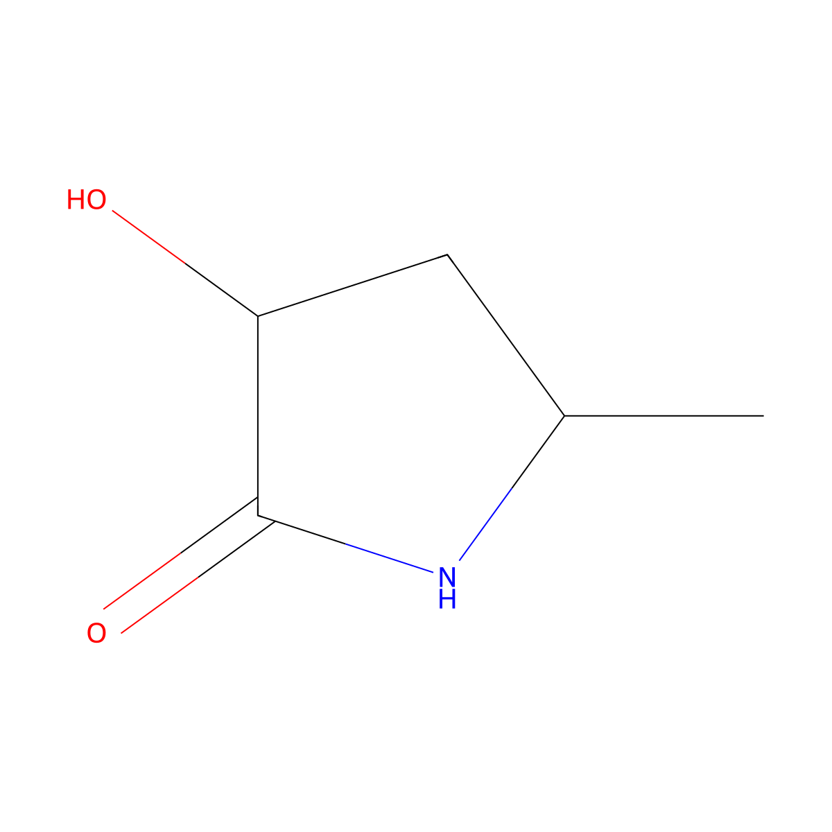 (3R,5S)-3-Hydroxy-5-methylpyrrolidin-2-one molecular structure, CAS 355143-51-0
