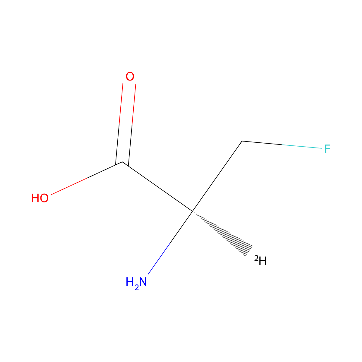 Fludalanine molecular structure, CAS 35523-45-6