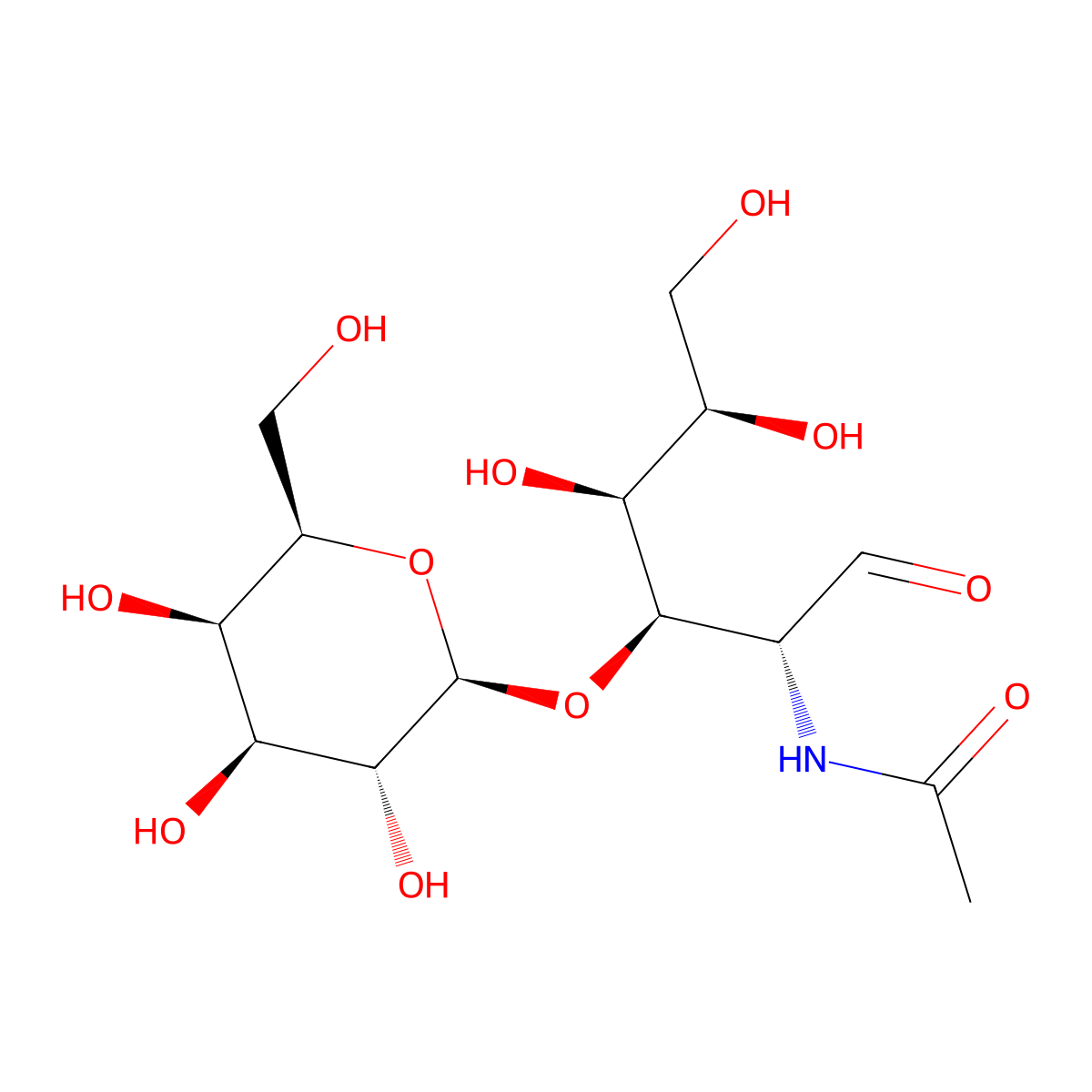 Thomsen-Friedenreich Antigen molecular structure, CAS 3554-90-3