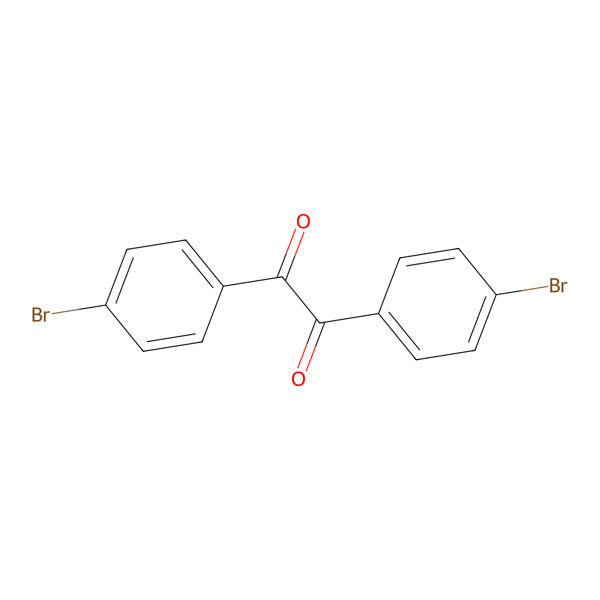4,4'-Dibromobenzil molecular structure, CAS 35578-47-3