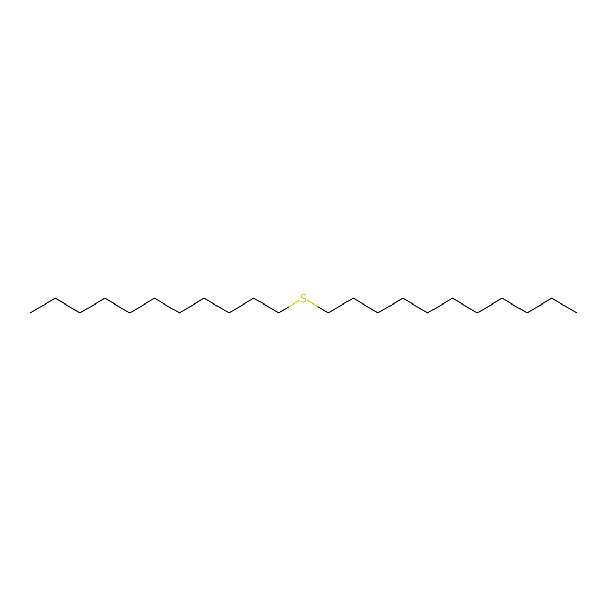 Undecyl sulfide molecular structure, CAS 35599-82-7