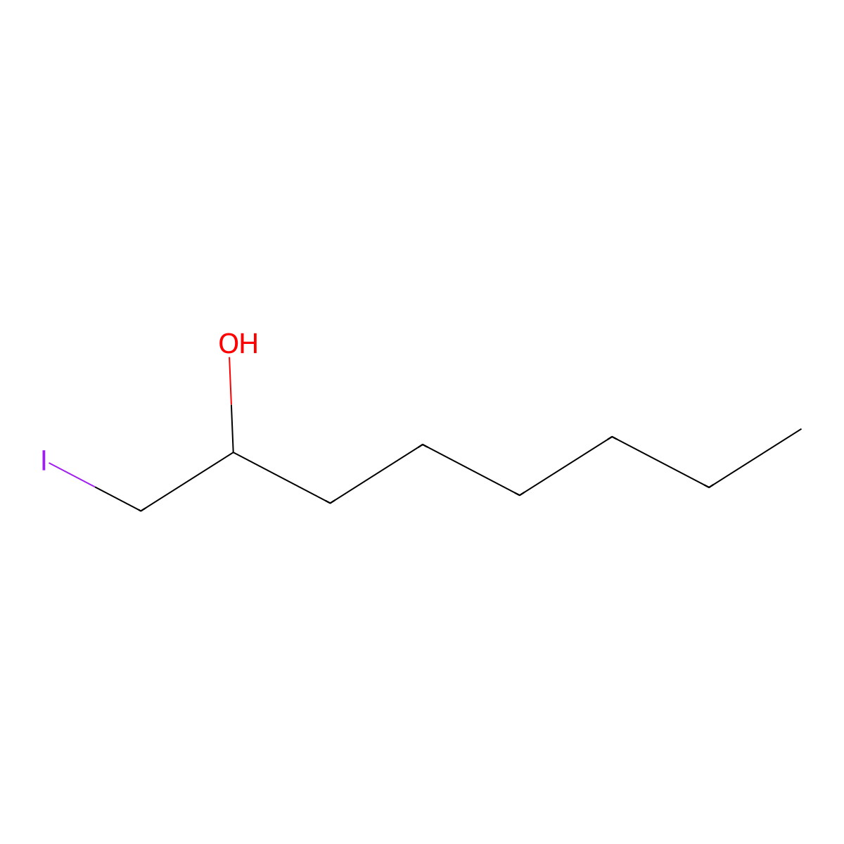 2-Octanol, 1-iodo- molecular structure, CAS 35605-16-4