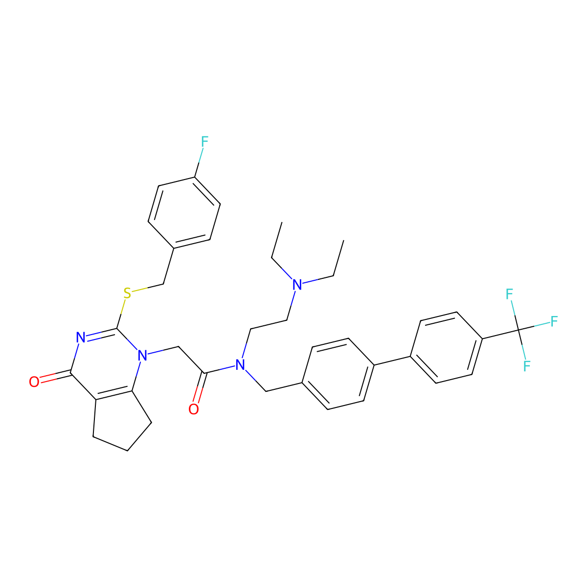 Darapladib molecular structure, CAS 356057-34-6
