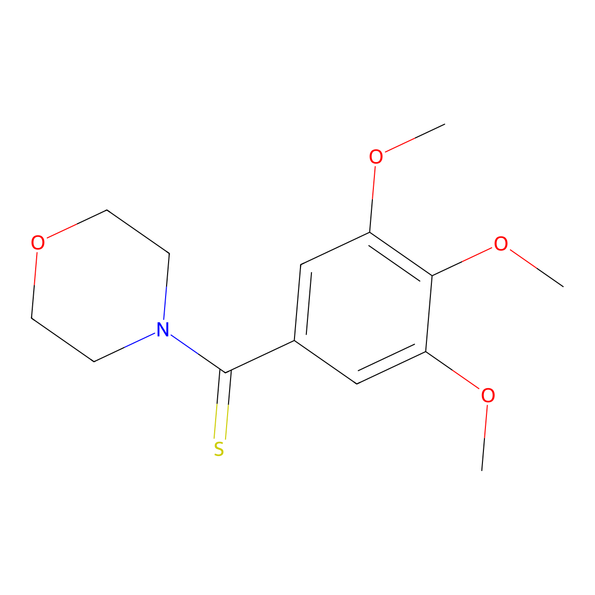 Trithiozine molecular structure, CAS 35619-65-9
