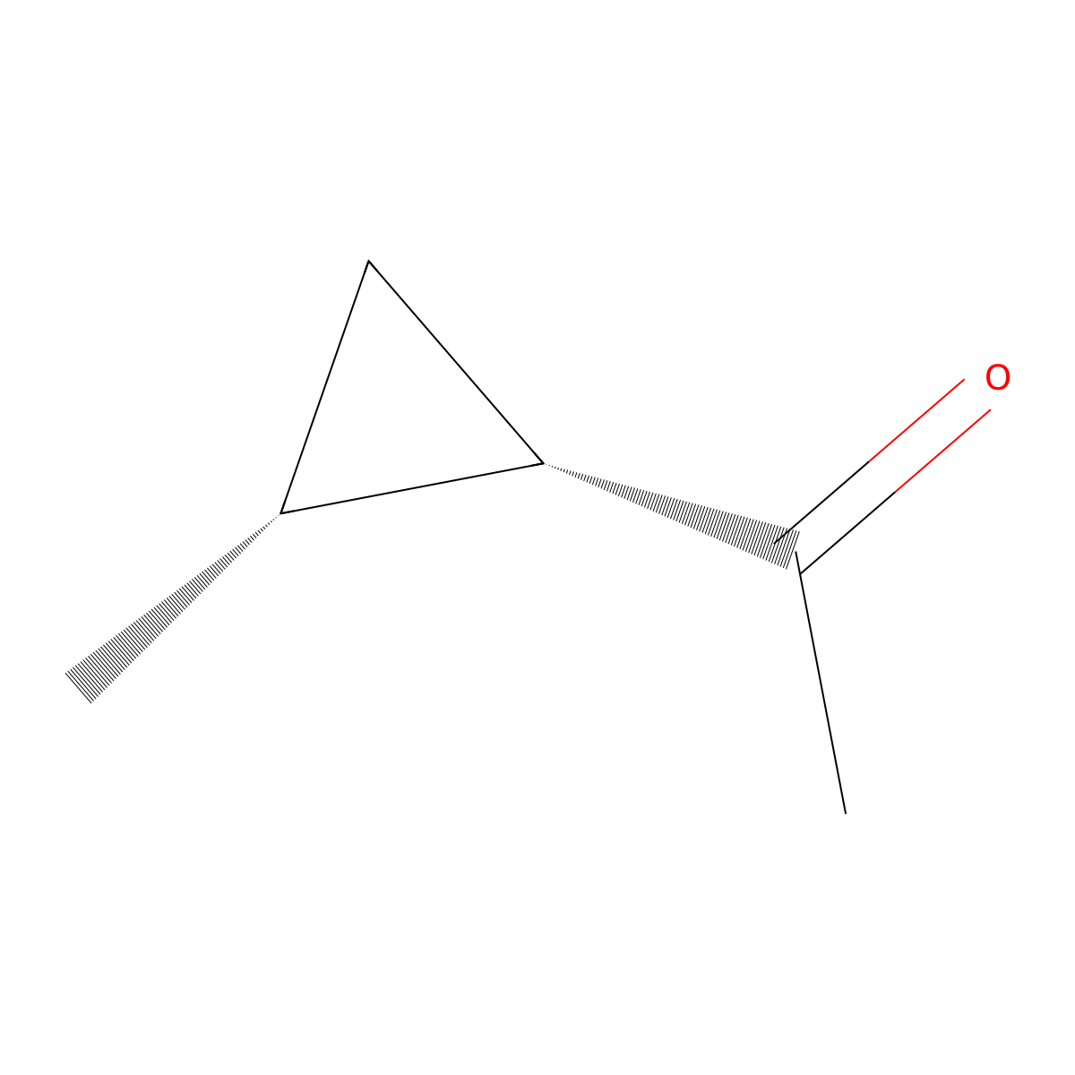 1-((1S,2R)-2-methylcyclopropyl)ethan-1-one molecular structure, CAS 35625-37-7