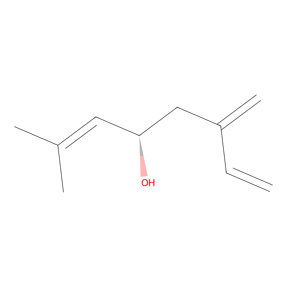 Ipsdienol molecular structure, CAS 35628-00-3