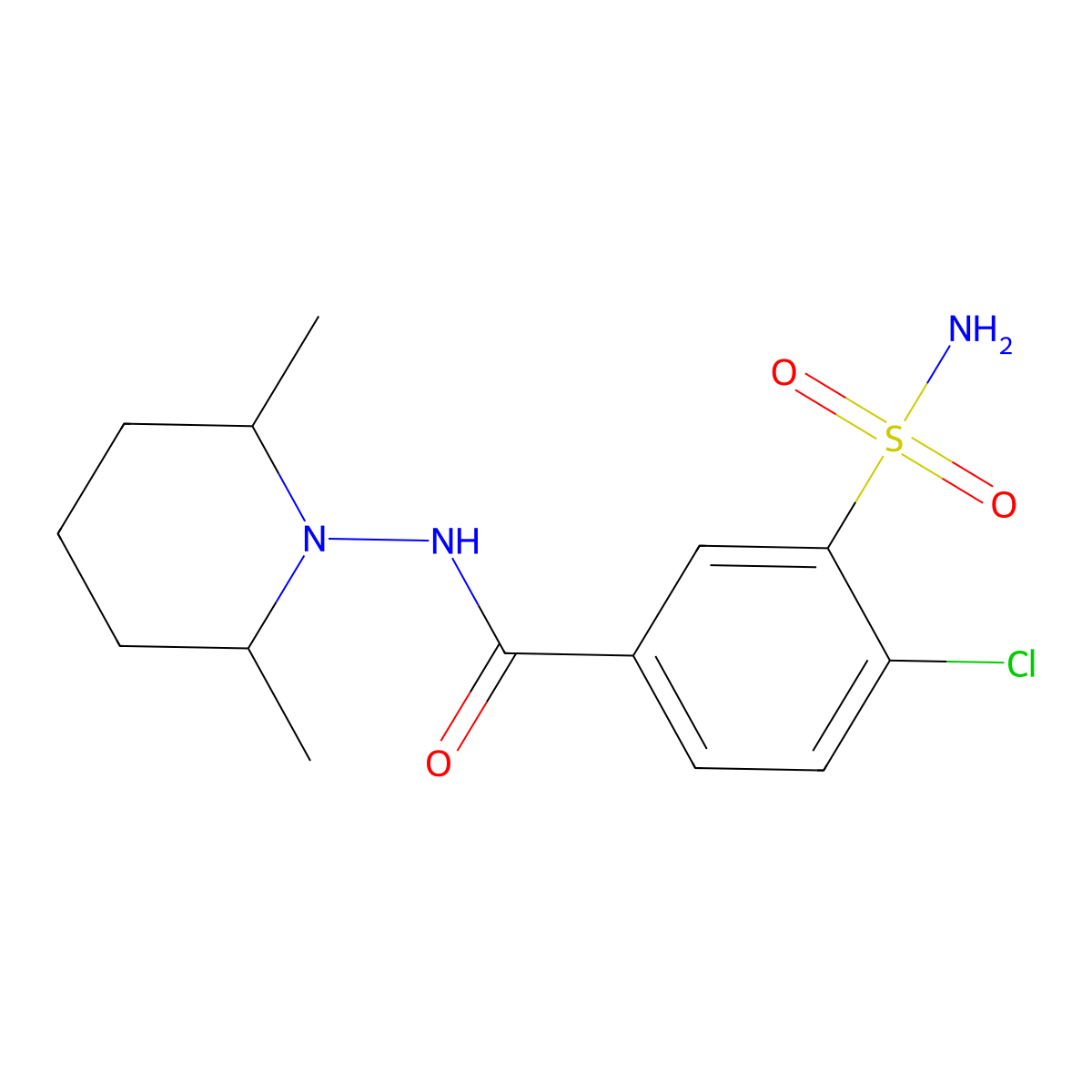 Brinaldix molecular structure, CAS 3563-77-7