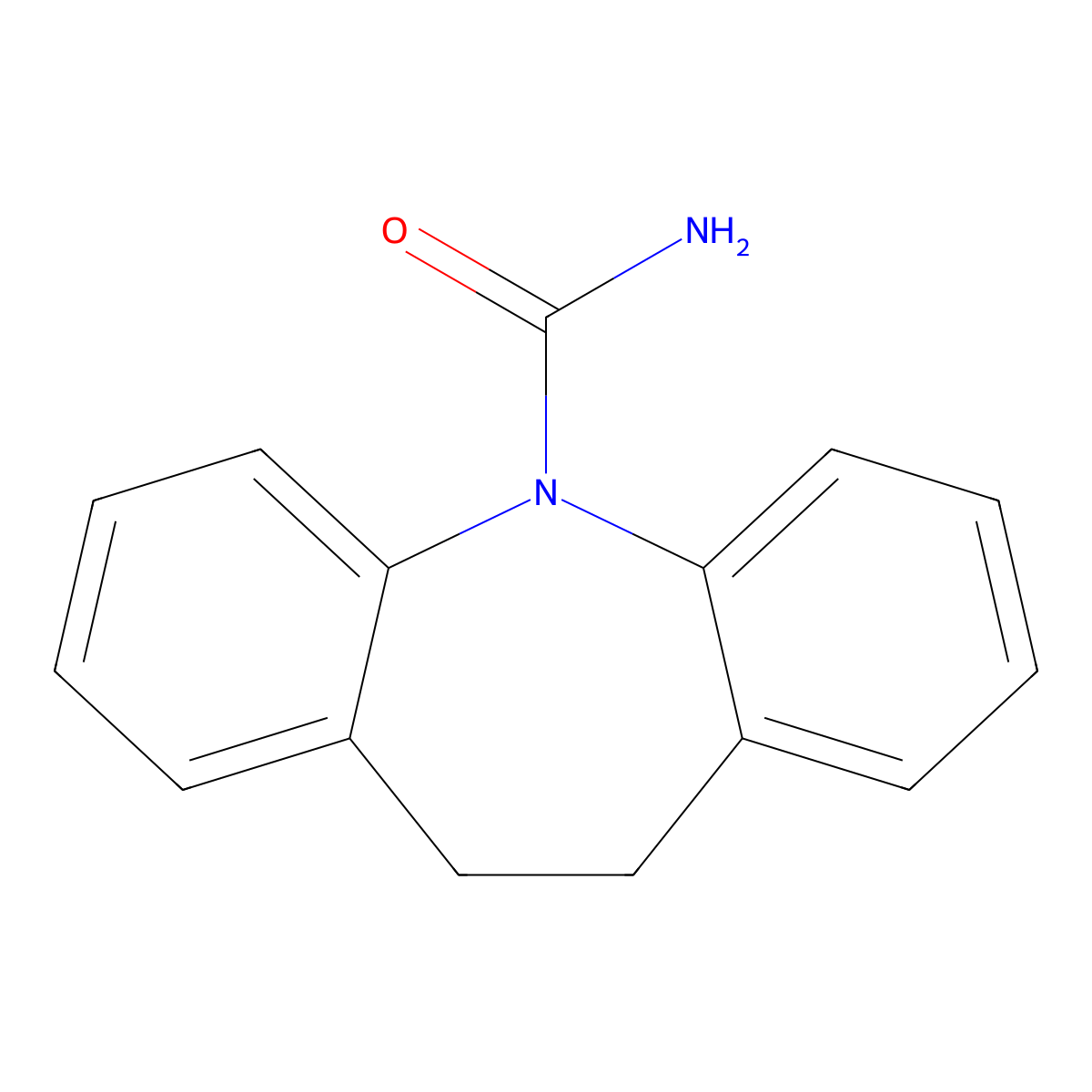 10,11-Dihydrocarbamazepine molecular structure, CAS 3564-73-6