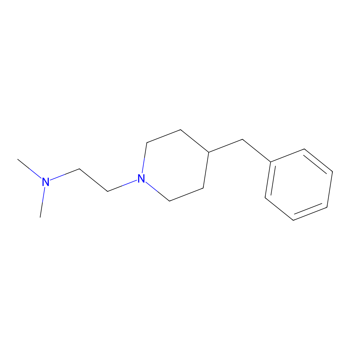 Pimetine molecular structure, CAS 3565-03-5