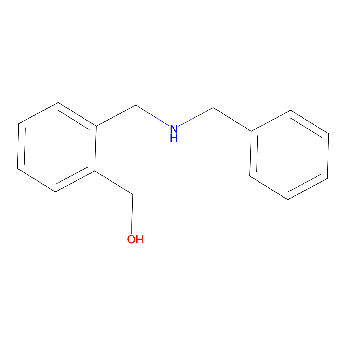 {2-[(Benzylamino)methyl]phenyl}methanol molecular structure, CAS 356538-98-2
