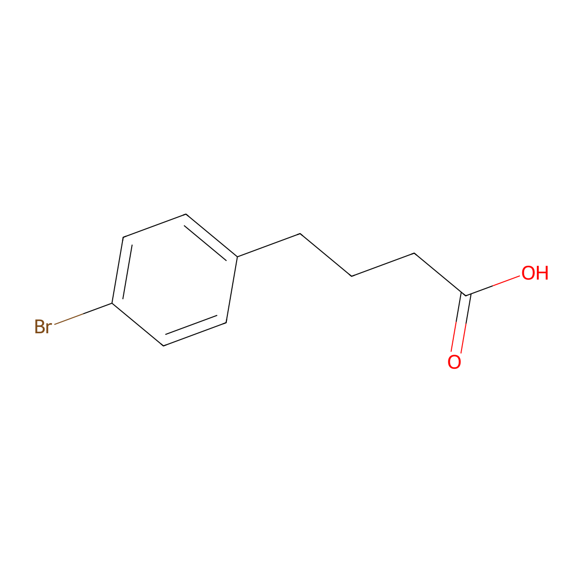 4-(4-Bromophenyl)butyric Acid molecular structure, CAS 35656-89-4