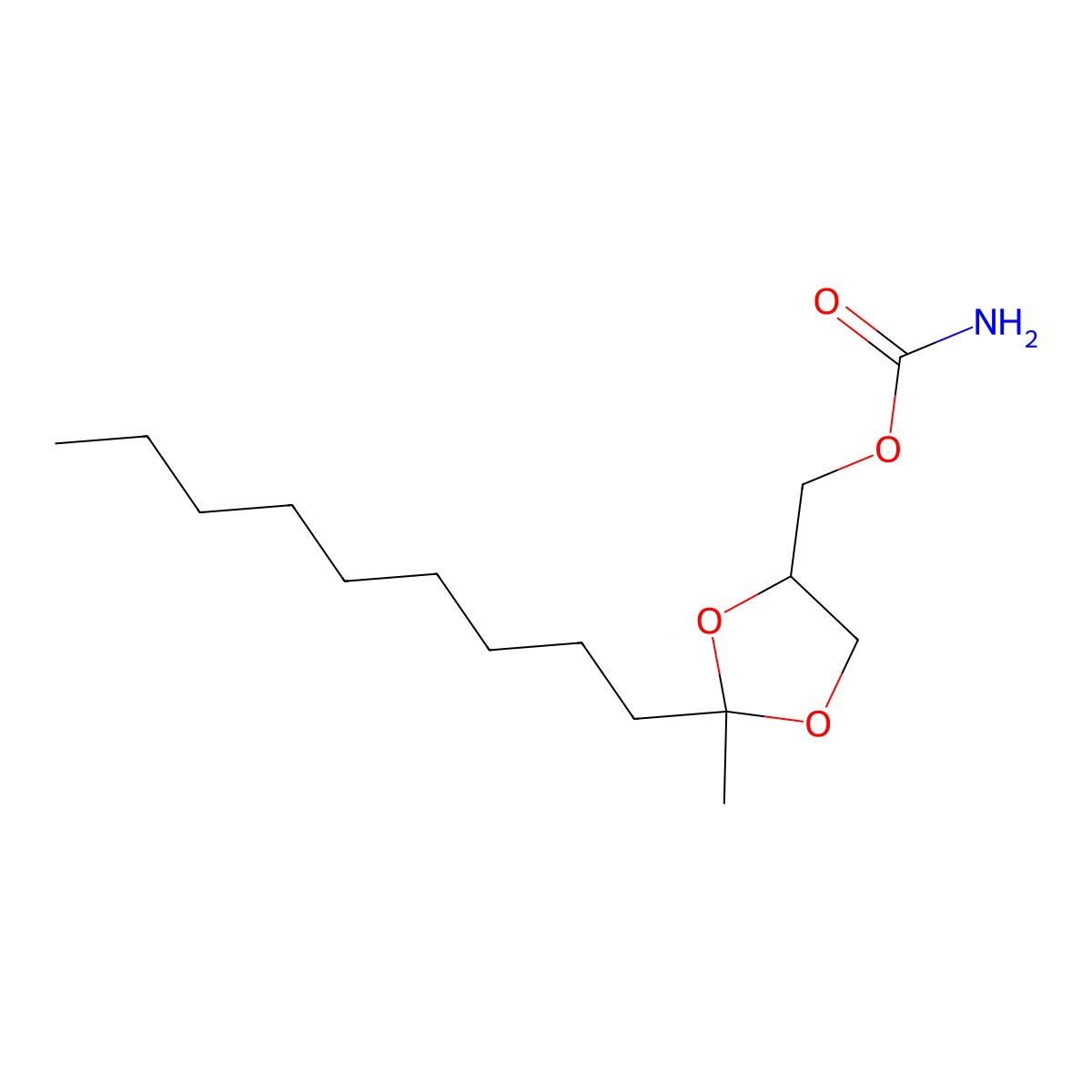 Dioxamate molecular structure, CAS 3567-40-6