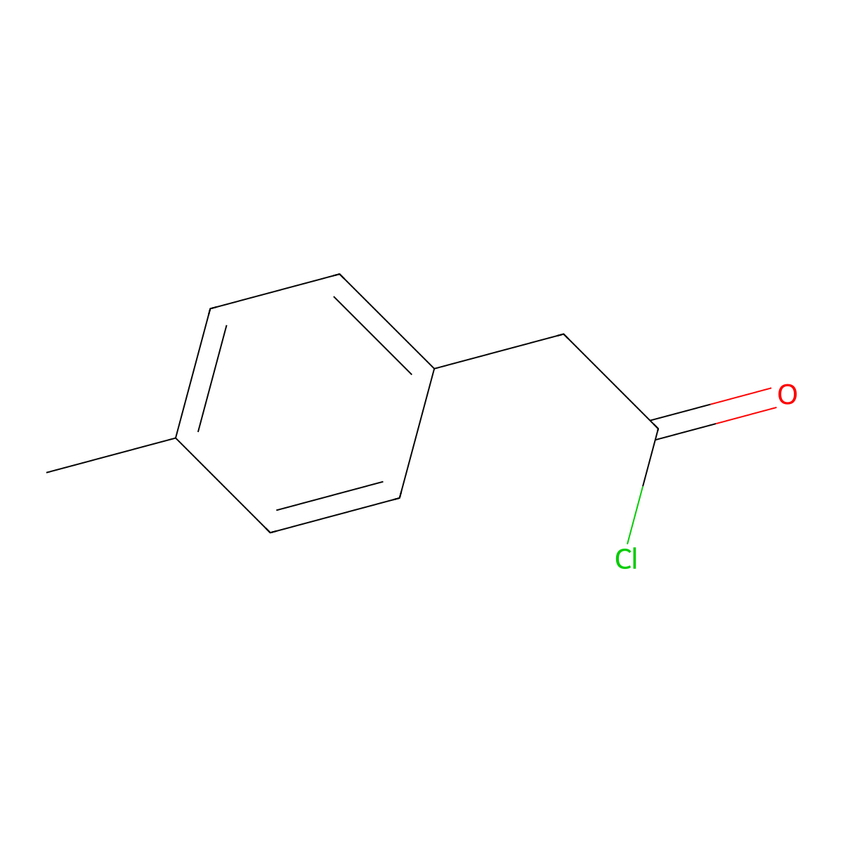 2-(4-Methylphenyl)acetyl chloride molecular structure, CAS 35675-44-6