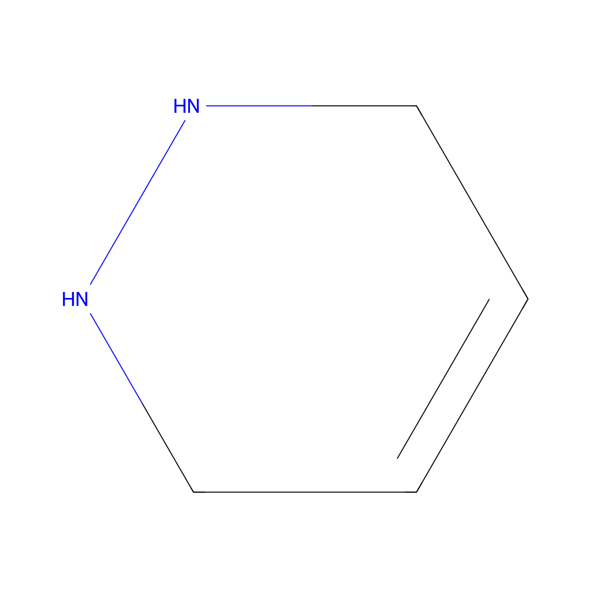 1,2,3,6-Tetrahydropyridazine molecular structure, CAS 35691-34-0