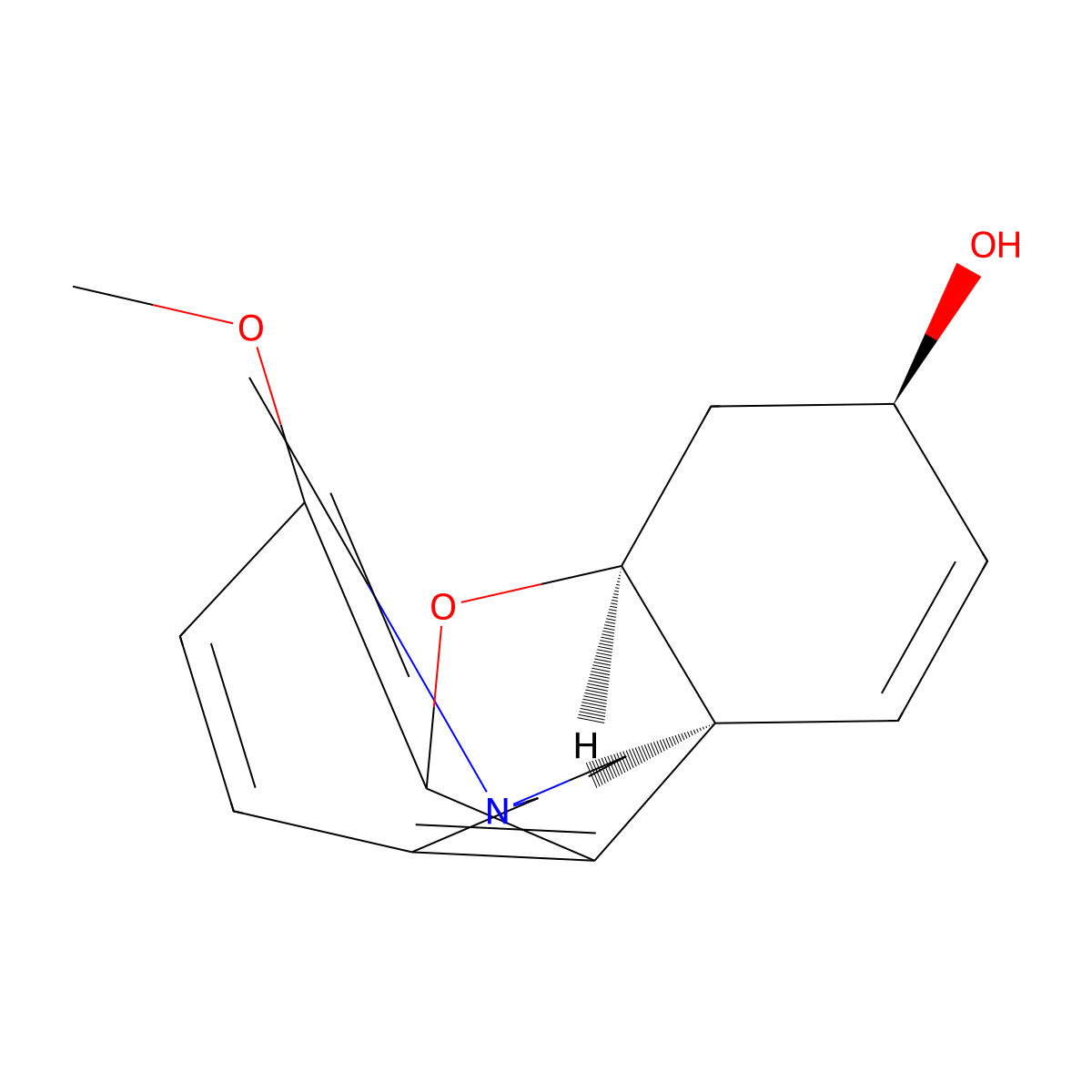 (-)-Galantamine molecular structure, CAS 357-70-0