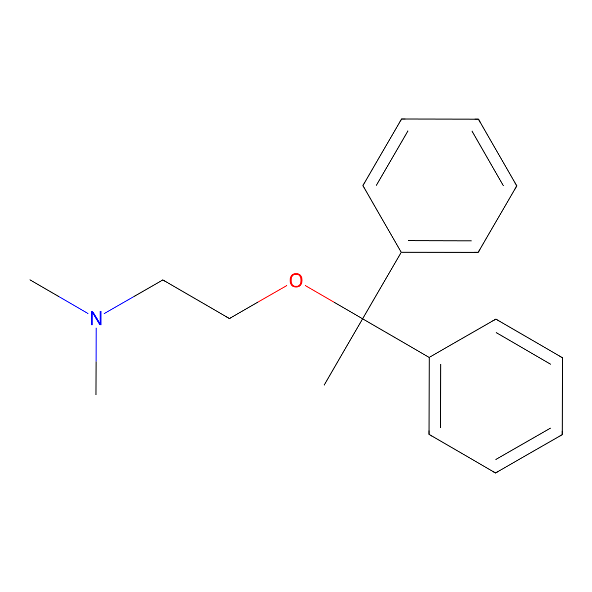 Moxastine molecular structure, CAS 3572-74-5
