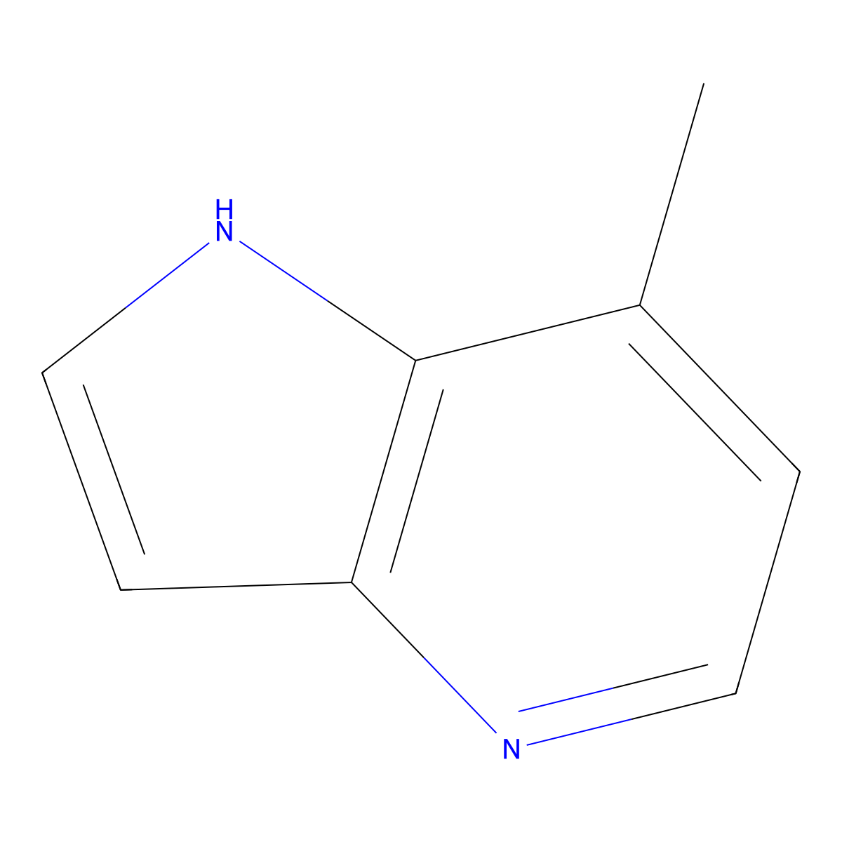 7-Methyl-1H-pyrrolo(3,2-b)pyridine molecular structure, CAS 357263-42-4