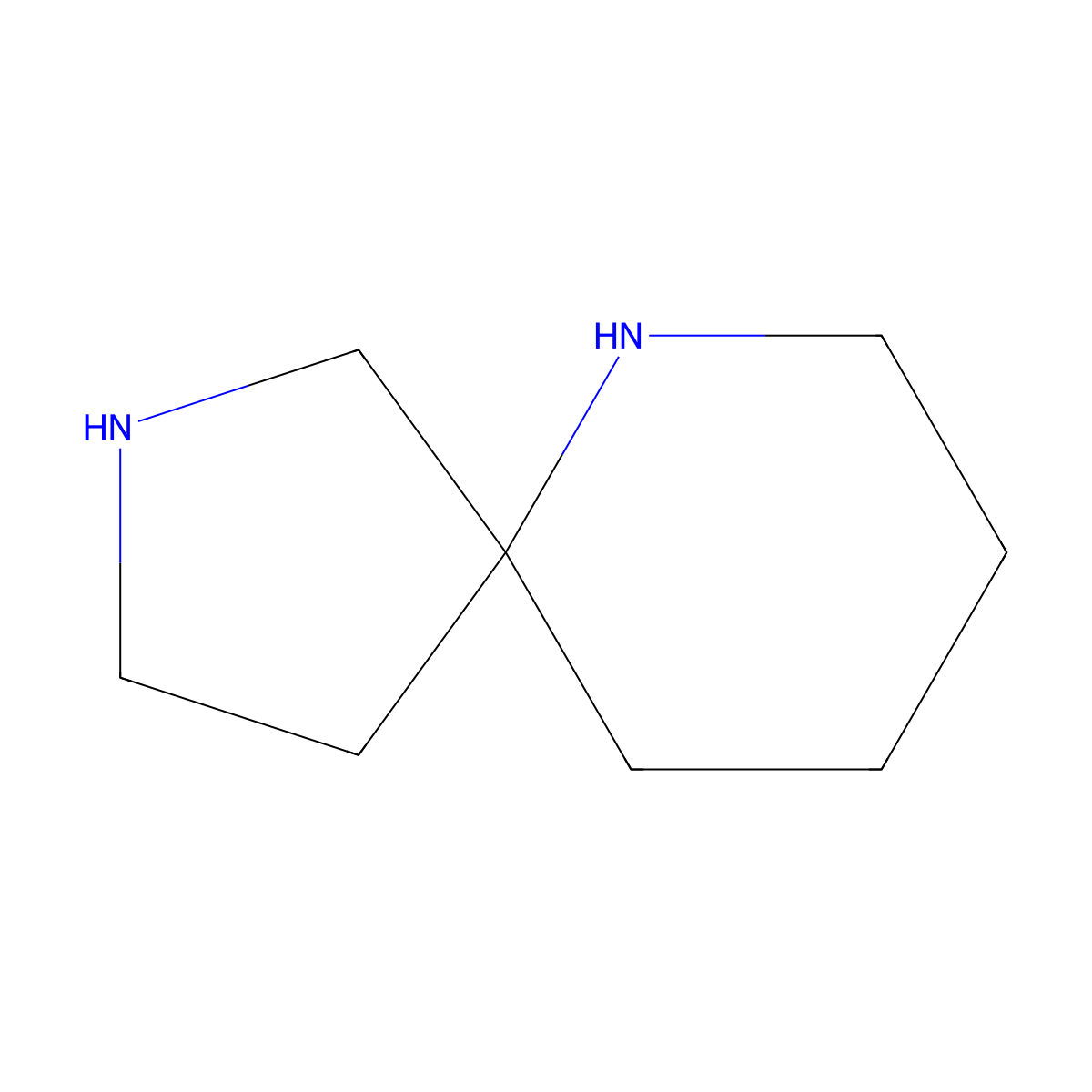 2,6-Diazaspiro[4.5]decane molecular structure, CAS 35731-28-3