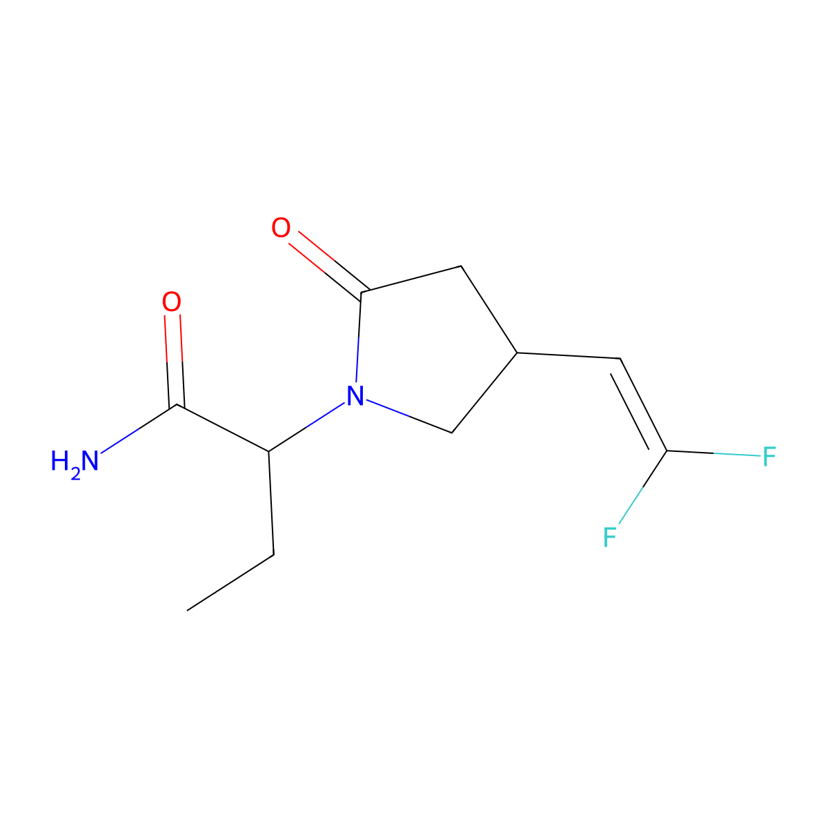 Anticonvulsant agent 1 molecular structure, CAS 357336-17-5