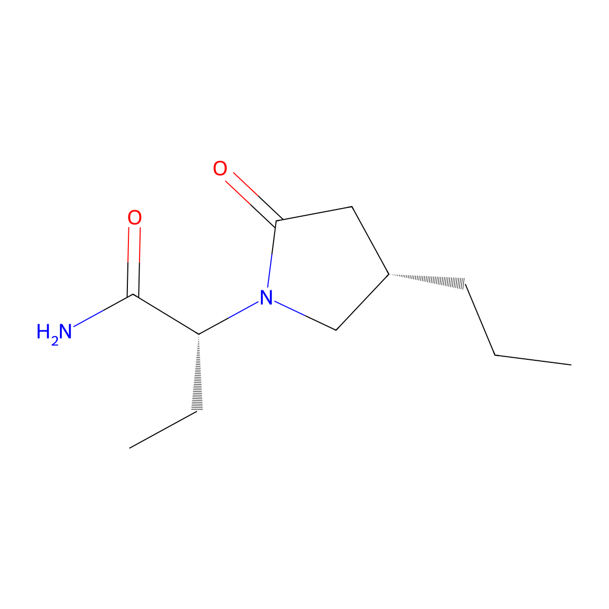aR,4S-Brivaracetam molecular structure, CAS 357336-99-3