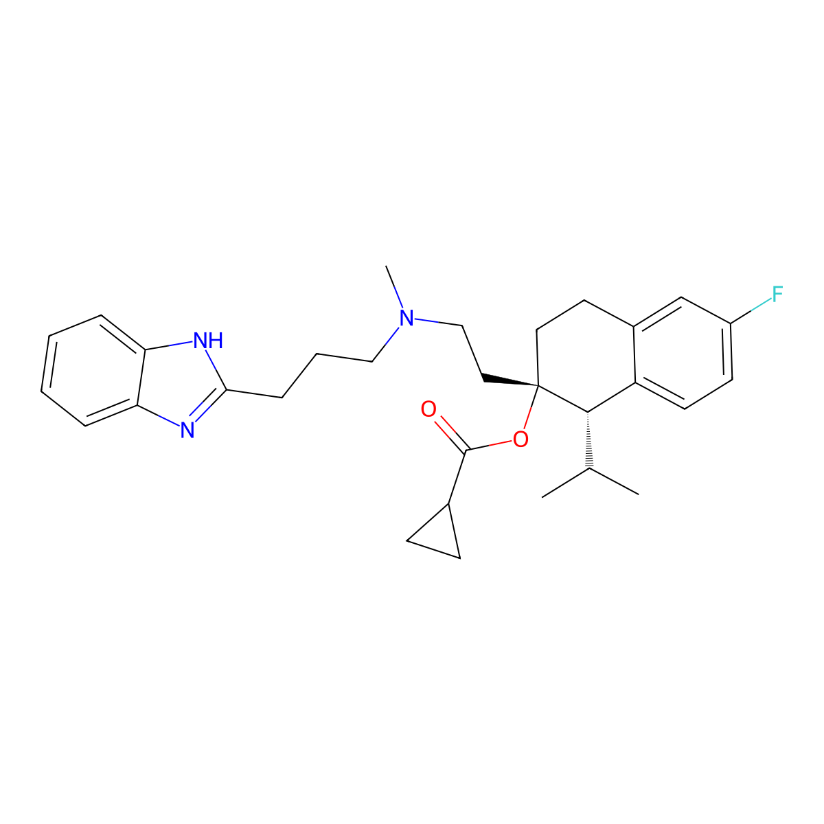 NNC-55-0396 Free base molecular structure, CAS 357400-14-7