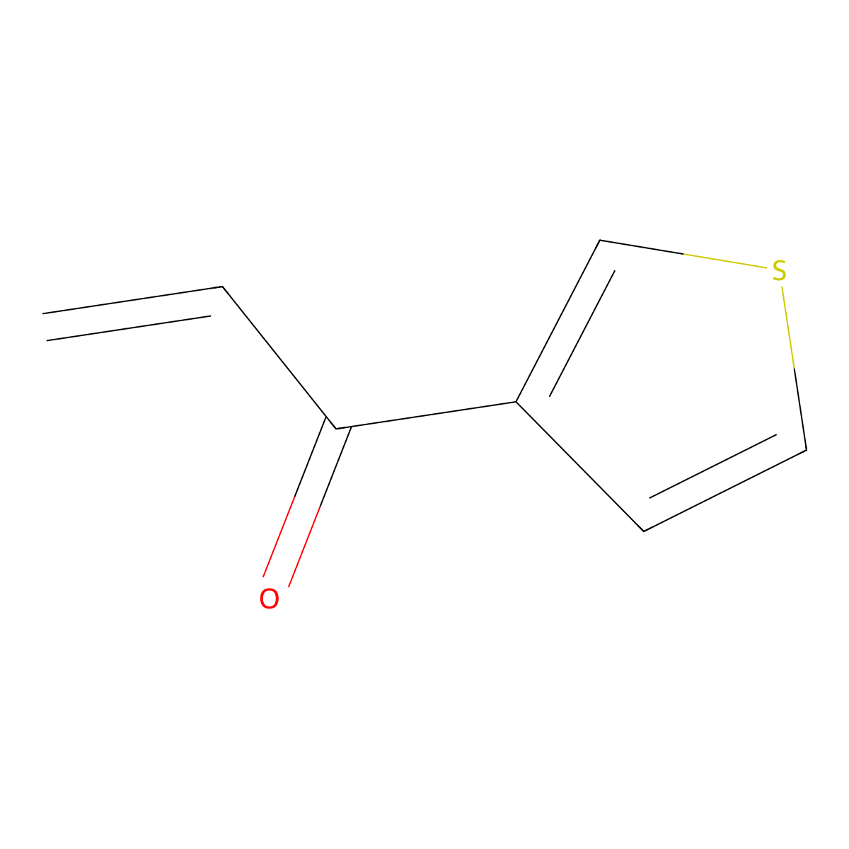 1-(3-Thienyl)-2-propen-1-one molecular structure, CAS 357405-57-3