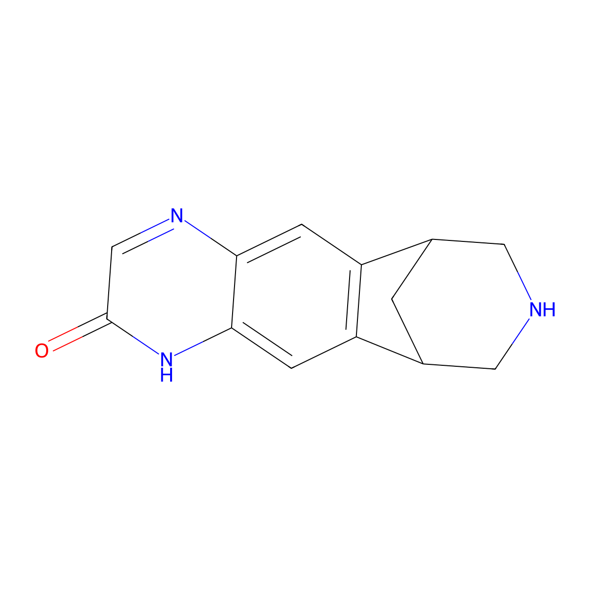Hydroxy Varenicline molecular structure, CAS 357424-21-6