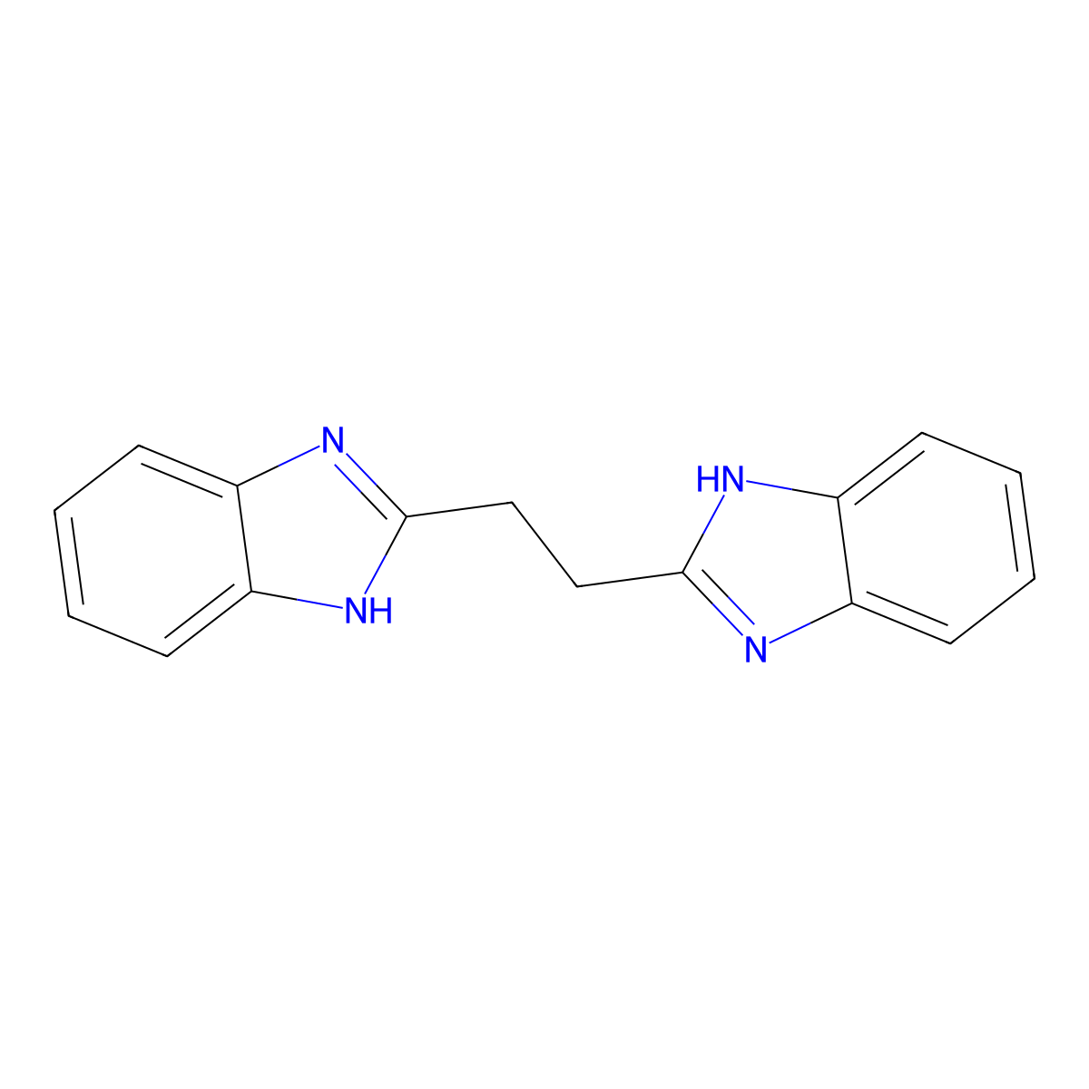 2-[2-(1H-Benzimidazol-2-yl)ethyl]-1H-benzimidazole molecular structure, CAS 3575-07-3