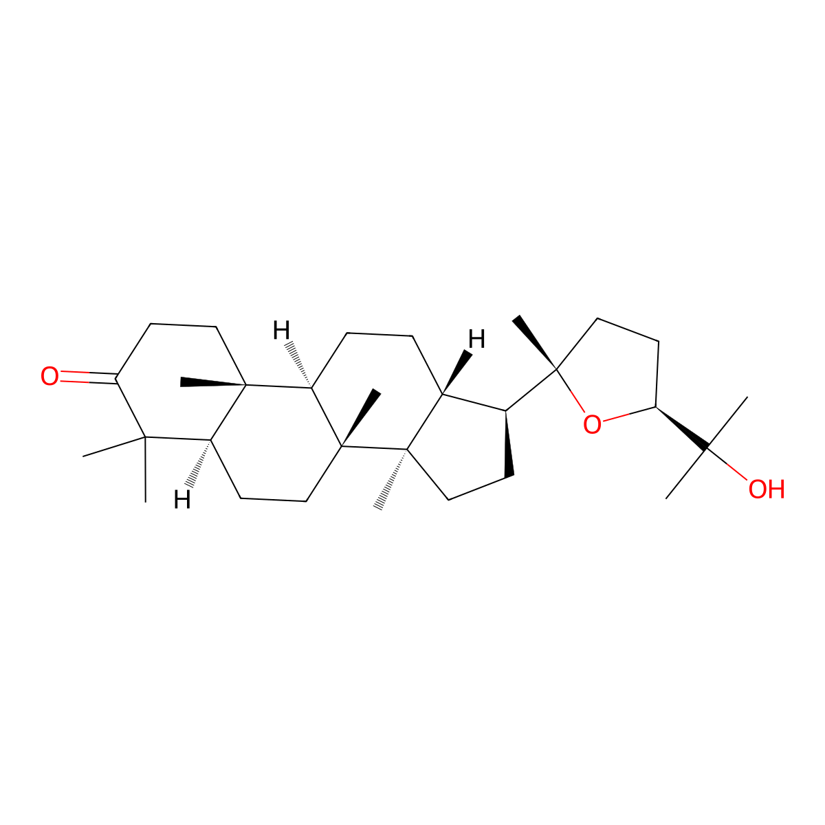 Cabraleone molecular structure, CAS 35761-54-7