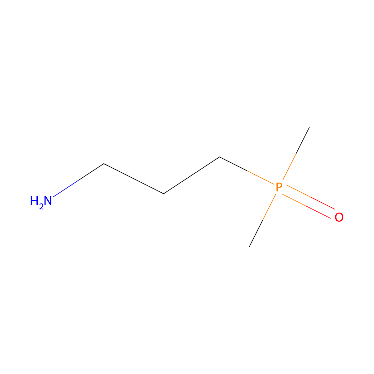 3-(Dimethylphosphoryl)propan-1-amine molecular structure, CAS 35790-17-1