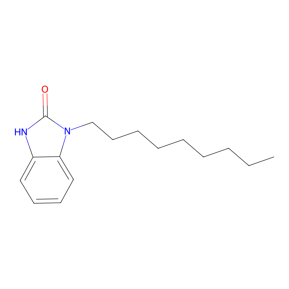 3-nonyl-1H-benzimidazol-2-one molecular structure, CAS 35840-05-2