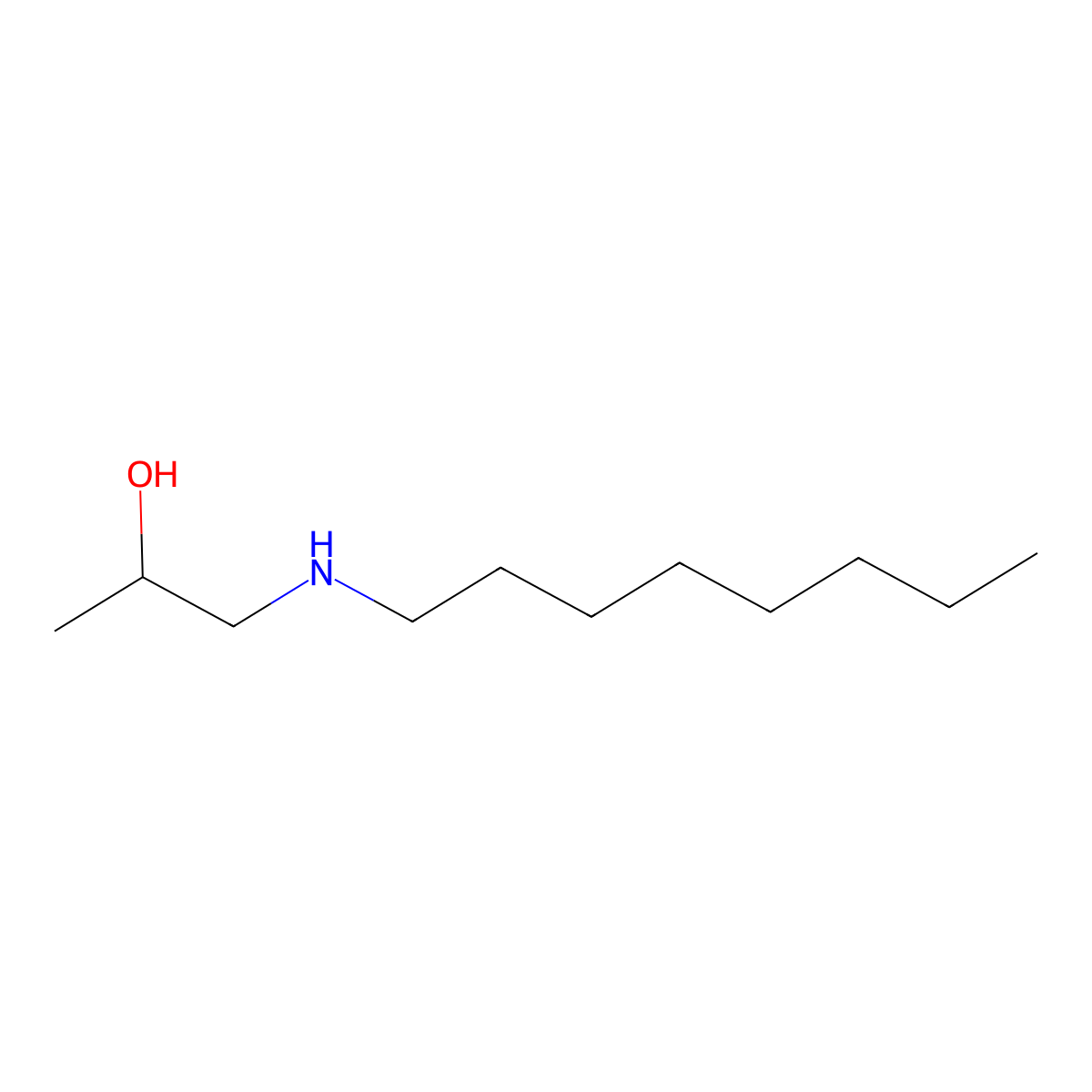 1-(Octylamino)propan-2-ol molecular structure, CAS 35841-97-5