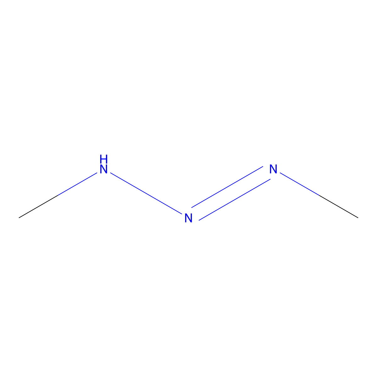 1,3-Dimethyltriazene molecular structure, CAS 3585-32-8
