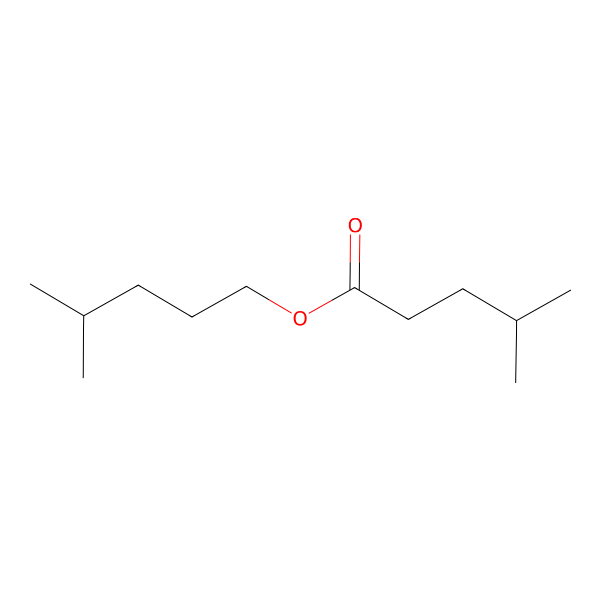4-Methylpentyl 4-methylvalerate molecular structure, CAS 35852-42-7