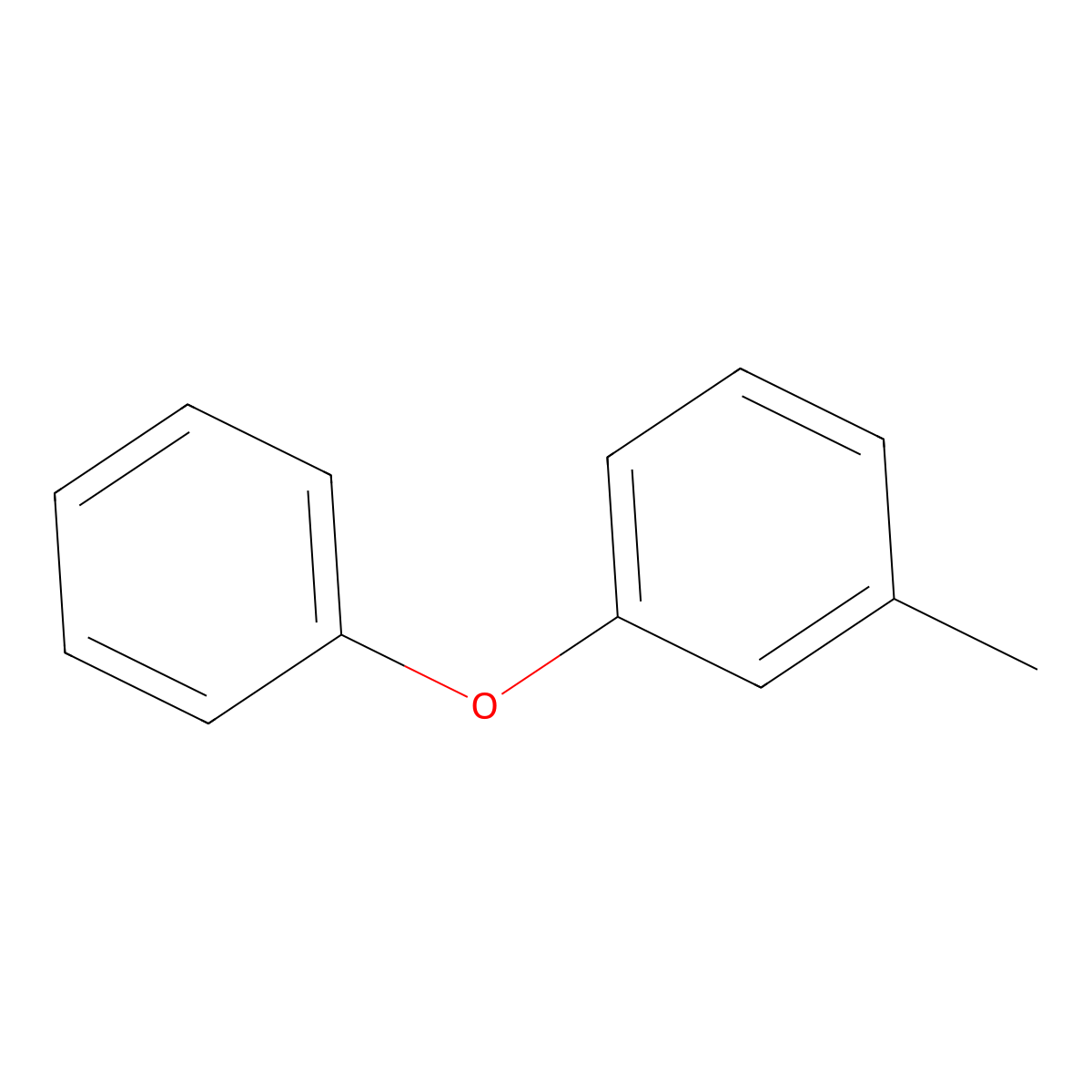 3-Phenoxytoluene molecular structure, CAS 3586-14-9