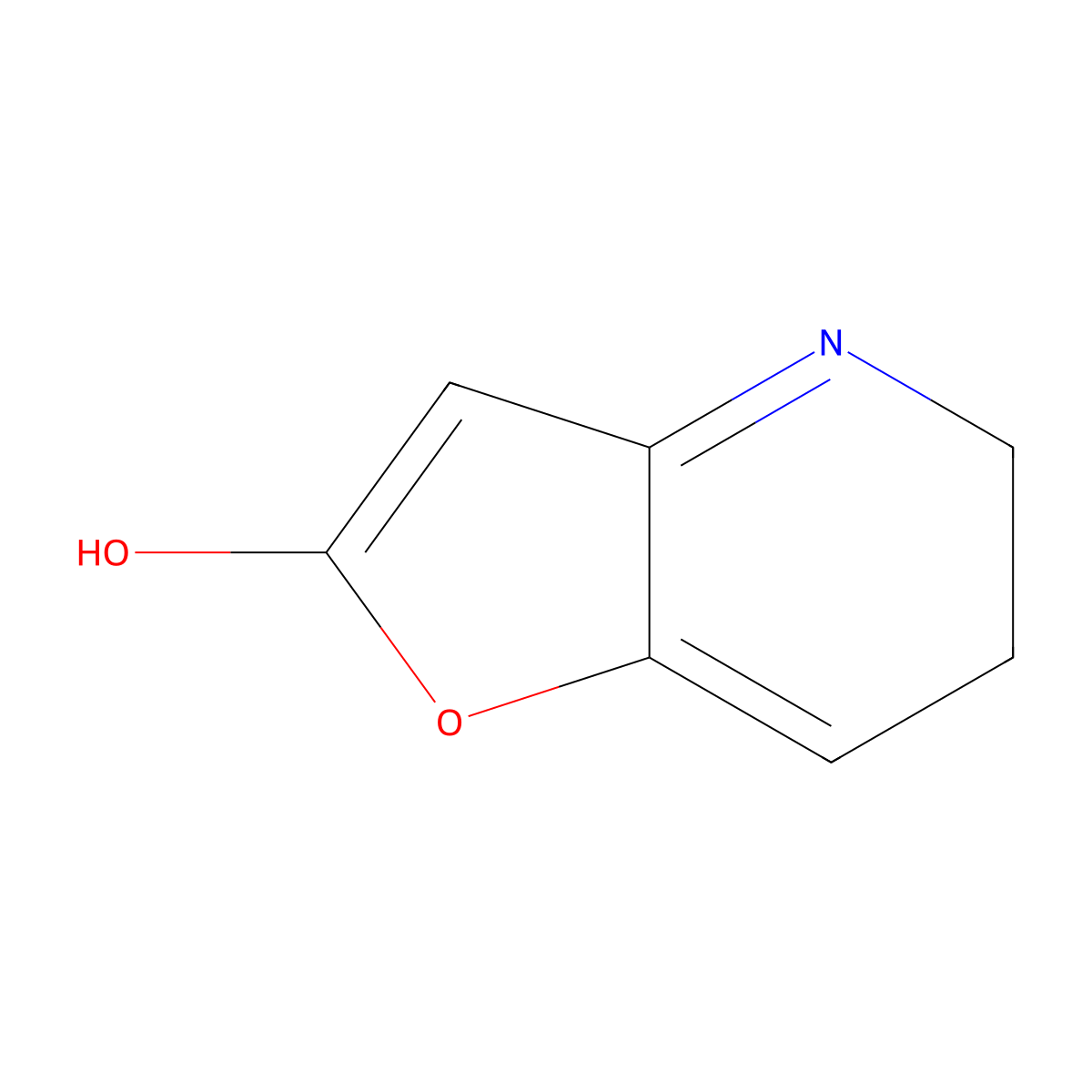 2H,4H,5H,6H-furo[3,2-b]pyridin-2-one molecular structure, CAS 35894-35-0
