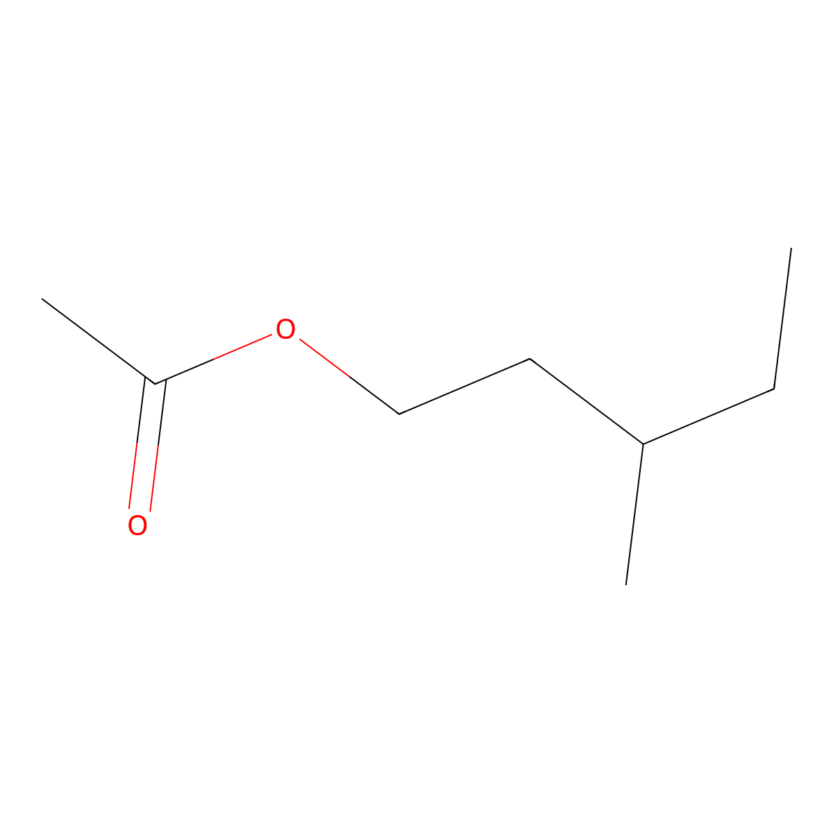 3-Methylpentyl acetate molecular structure, CAS 35897-13-3