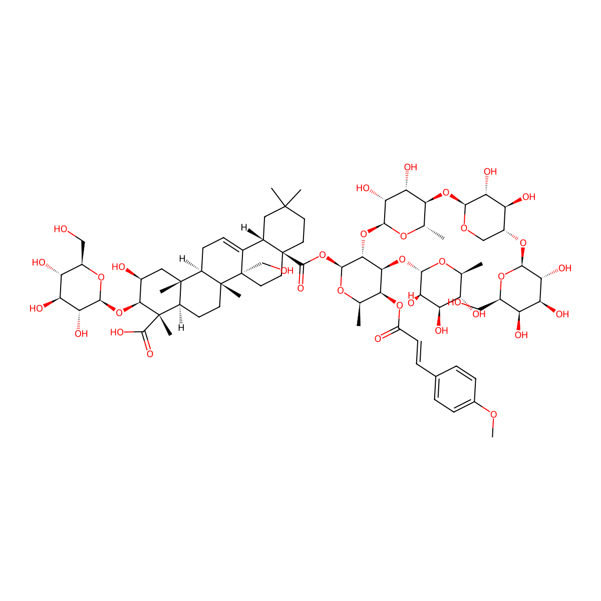 Senegin III molecular structure, CAS 35906-36-6