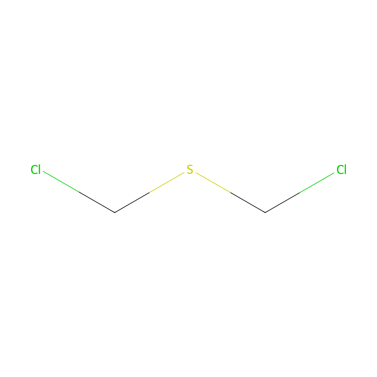 Bis(chloromethyl) Sulfide molecular structure, CAS 3592-44-7