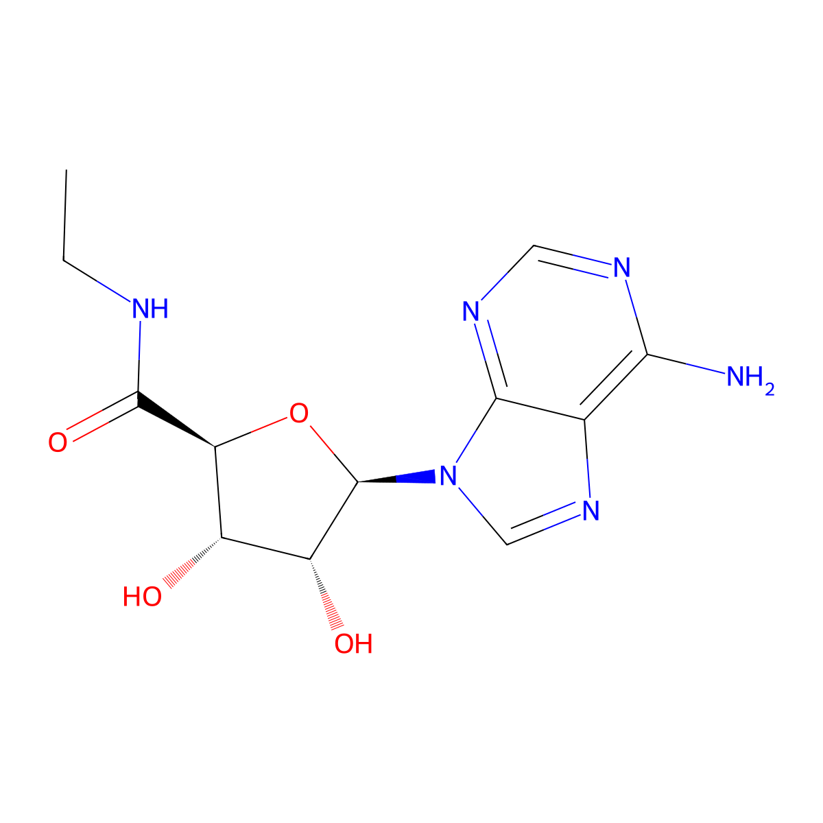 Neca molecular structure, CAS 35920-39-9