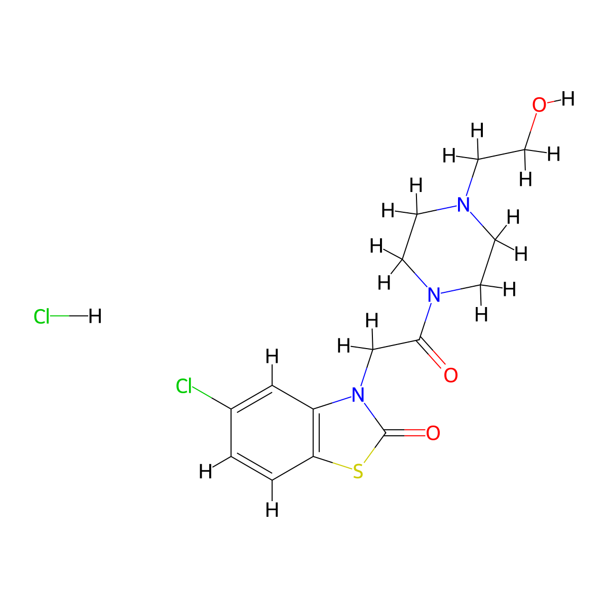 Tiaramide Hydrochloride molecular structure, CAS 35941-71-0